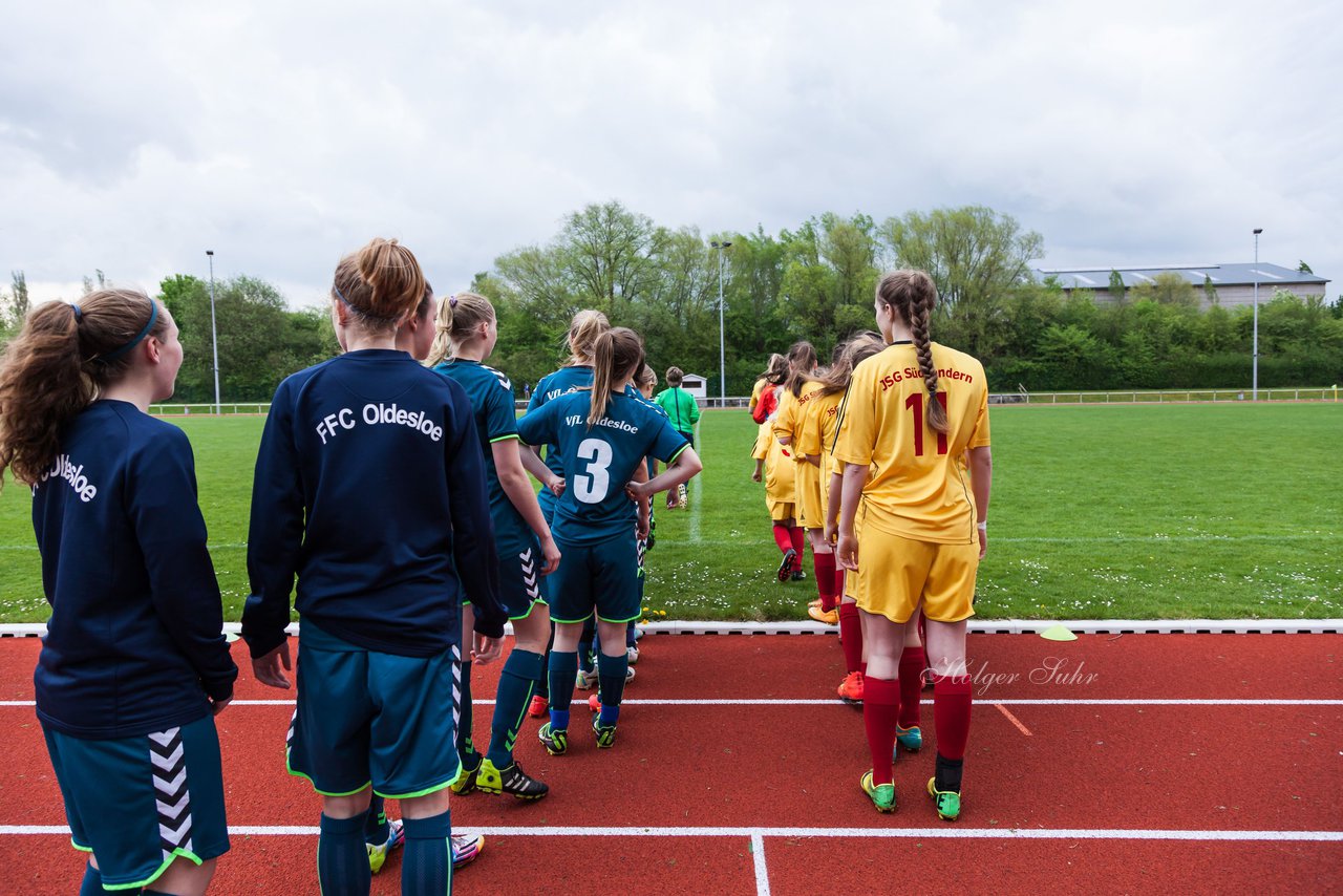 Bild 121 - B-Juniorinnen VfL Oldesloe - JSG Sdtondern : Ergebnis: 2:0